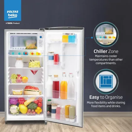 Voltas Beko RDC215D/S0XIR0M0000GO 183 L 2 Star Single Door Refrigerator