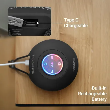 Zebronics Zeb County 6 3W Bluetooth Speaker