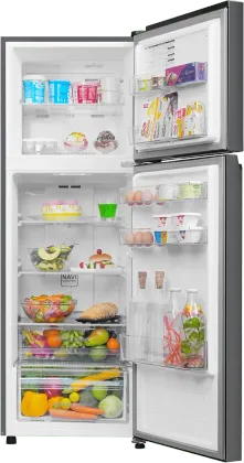 Haier HRF-2902IBGBA-P 240 L 2 Star Double Door Refrigerator