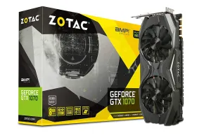 Zotac NVIDIA GeForce  GTX1070  AMP! Edition 8GB GDDR5 Graphics Card