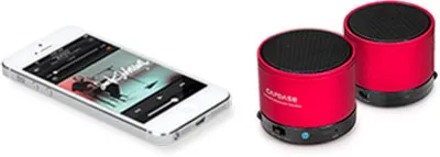 Capdase SK00-B209 1.5 Channel Bluetooth Speakers