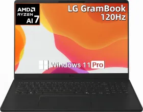 LG gram Book 16 Laptop (AMD Ryzen AI 7 445/ 32GB/ 1TB SSD/ Win 11)
