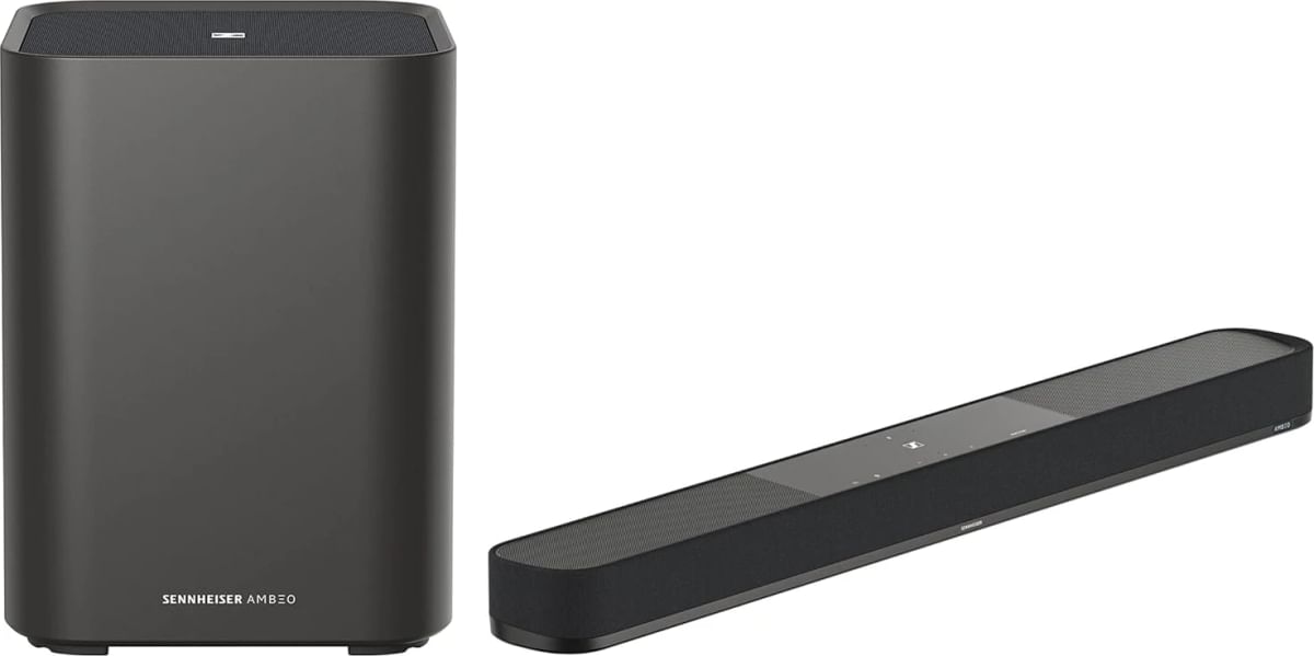 Sennheiser AMBEO Soundbar Plus with AMBEO Subwoofer Price in India 2024