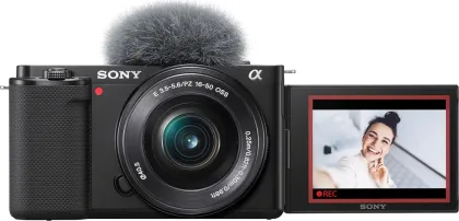 Sony Alpha ZV-E10 24MP Mirrorless Camera with 16-50mm Lens