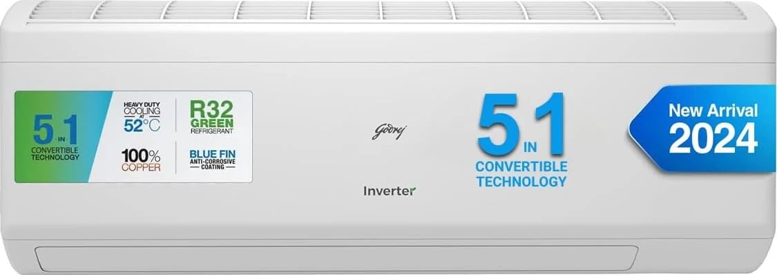 Godrej EI 18IINV5R32 WYS 1.5 Ton 5 Star 2024 Inverter Split AC Price in ...