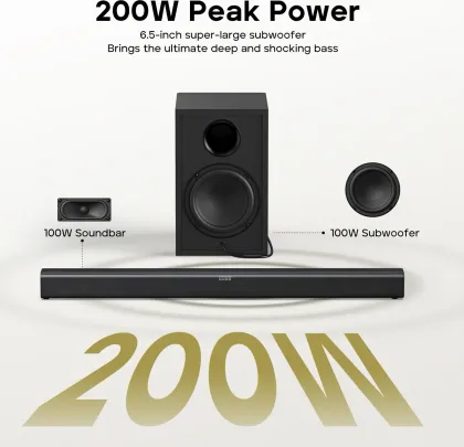 Tribit S1 200W Bluetooth Soundbar