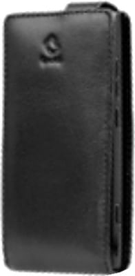 Capdase WCNK800-F001 Leather Filp Jacket Flip Top Case with Detachable Belt Clip for Nokia Lumia 800