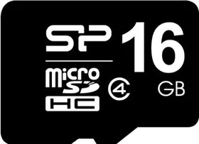 SiliconPower 16GB MicroSD Memory Card (Class 4)