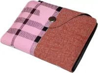 Kingsman  Men Pink, Brown Rubber, Plastic Card Holder  (10 Card Slots)