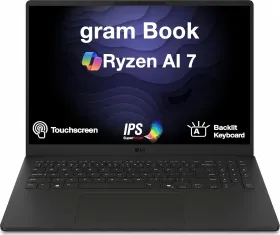 LG gram Book 16 16U55U-H.AU77U3 Laptop (AMD Ryzen AI 7 445/ 16GB/ 1TB SSD/ Win 11)