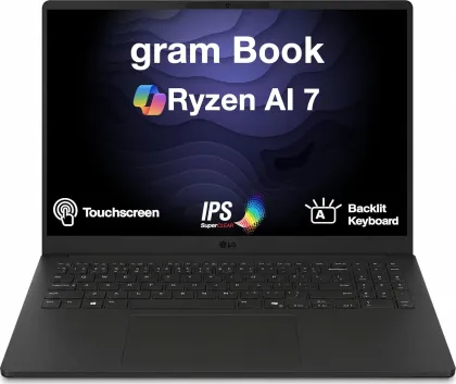 LG gram Book 16 16U55U-H.AU77U3 Laptop (AMD Ryzen AI 7 445/ 16GB/ 1TB SSD/ Win 11)