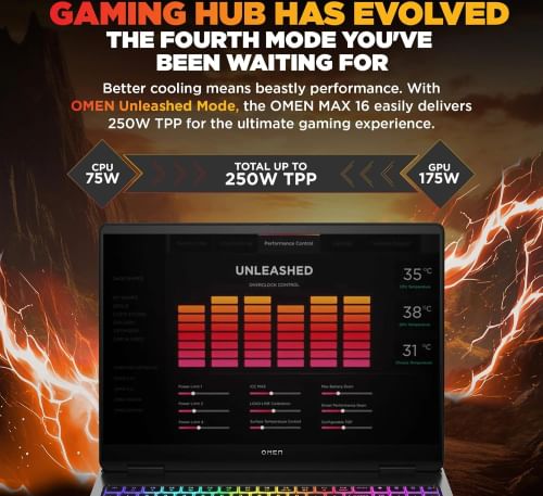 HP Omen 16 Max 16-ak0070ax Gaming Laptop (AMD Ryzen AI 9 HX 375/ 32GB/ 1TB SSD/ Win11/ 12GB RTX 5070 Ti)