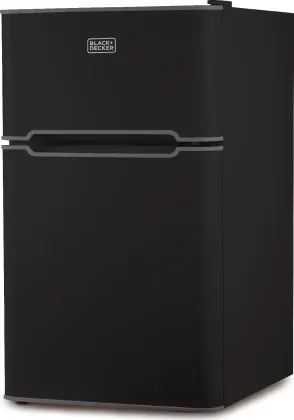 BLACK+DECKER BCRDK32B 3.1 Cu Ft Double Door Mini Refrigerator