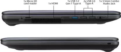 Asus VivoBook X543UA-DM362T Laptop (8th Gen Core i3/ 4GB/ 256GB SSD/ Win10 Home)