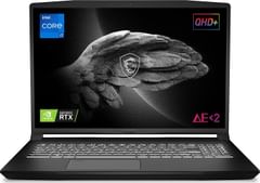 MSI Creator M16 A11UD-898IN Laptop vs Asus ROG Flow Z13 2022 GZ301ZA-LD049WS Gaming Laptop
