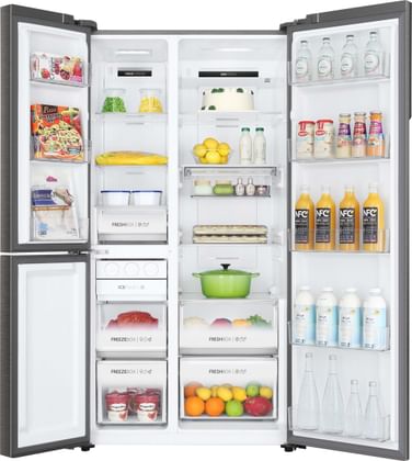 Haier HRT-628PMGU1 628 L Side-by-Side Refrigerator