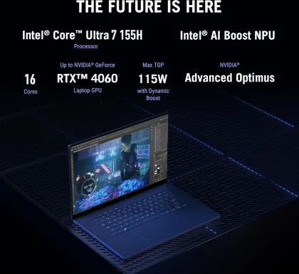 Asus ROG Zephyrus G16 GU605MV-CO4711WS Gaming Laptop (,Intel Core Ultra 7 155H/ 16GB/ 1TB SSD/ Win11 Home/ 8GB Graph)