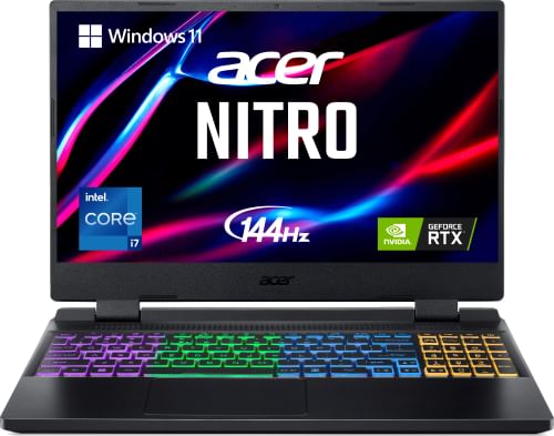 Acer Nitro 5 AN515-58 NH.QLZSI.001 Gaming Laptop (12th Gen Core i7/ 16GB/ 512GB SSD/ Win11/ 6GB Graph)