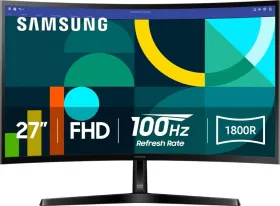 Samsung Essential S3 LS27D36CGANXZA 27 inch Full HD Curved Monitor