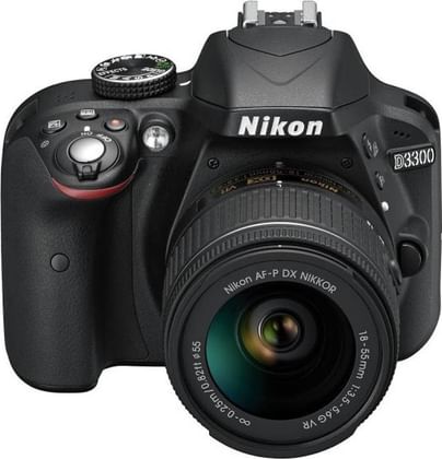 Nikon D3300 DSLR (AF-P 18-55mm VR Lens)