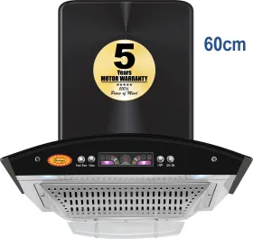 Maplin Surya Eco Push 60cm Auto Clean Wall Mounted Chimney