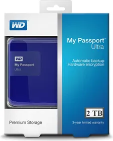 WD My Passport Ultra 2TB External Hard Drive