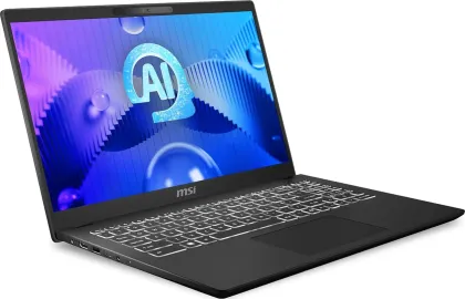 MSI Modern 15 H AI C1MG-046IN Laptop (Intel Core Ultra 7 155H/ 16GB/ 512GB SSD/ Win11 Home)