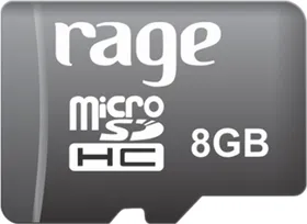 Rage 8GB Micro SD Memory Card
