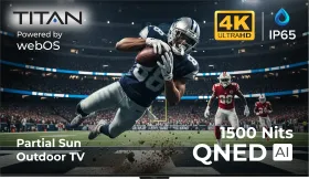 Titan L200 QNED 100 inch Ultra HD 4K Smart Outdoor TV