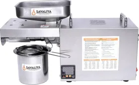 Savaliya Industries SI-702 Temperature Control 750W Oil Presser