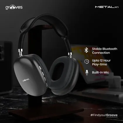 Grooves Metal X1 Wireless Headphones