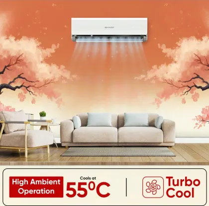 Sharp AH-SI24V3B-SCN 2 Ton 3 Star 2026 Inverter Split AC