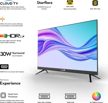 One5 CL4F3LO5 43 inch Full HD Smart LED TV