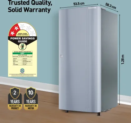 Panasonic NR-A222BWHN 215 L 2 Star Single Door Refrigerator