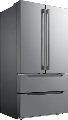 Midea MRQ23B4AST 22.5 Cu Ft French Door Refrigerator