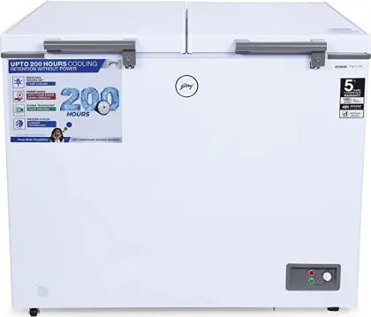 Godrej DH EPenta 325C 31 CMFP2LM RW 300 L Double Door Deep Freezer
