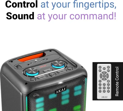 Akai PM-100P 100W Bluetooth Speaker