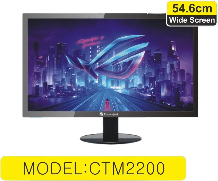 Consistent Led Monitor 22 Inch Consistent CTM2200 21.5 inch Full HD Monitor - Price in India (Jun 2026 ...
