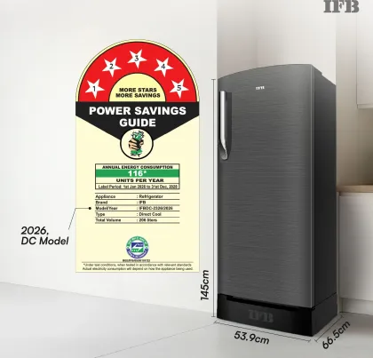 IFB IFBDC-232EYOSED 206 L 5 Star Single Door Refrigerator