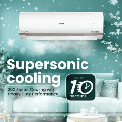 Haier HSU18K-PYFR4BN-INV 1.5 Ton 4 Star 2025 Inverter Split AC